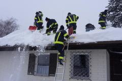 Dach abschaufeln 12.1.19