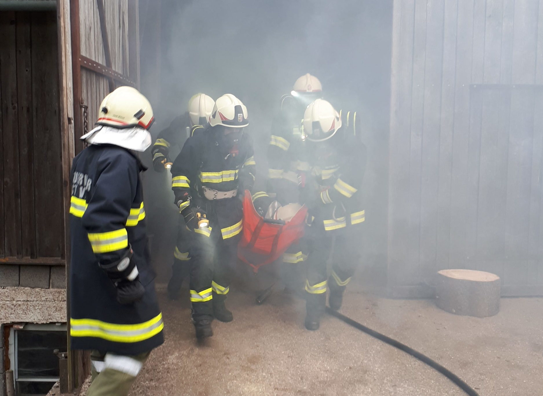 Monatsübung Mai 2019 — Brand landwirtschaftliches Objekt