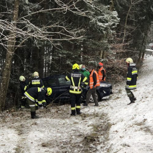 Verkehrsunfall St. Johann am Wimberg