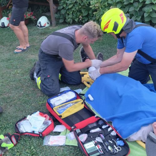 Monatsübung September – Menschenrettung