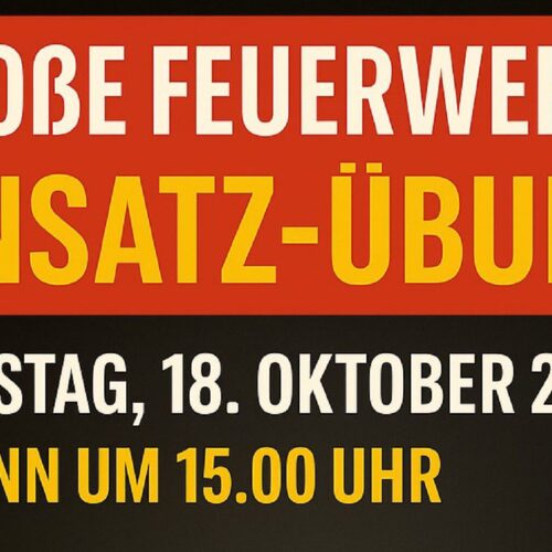 Herbstübung bei Tischlerei Mayrhofer