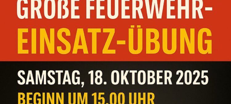 Herbstübung bei Tischlerei Mayrhofer