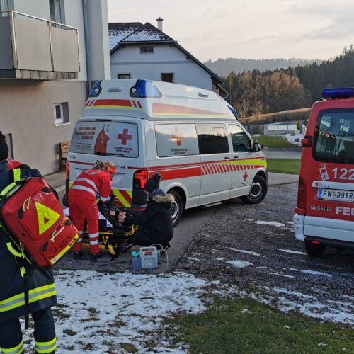 Katastrophenschutzübung St. Veit